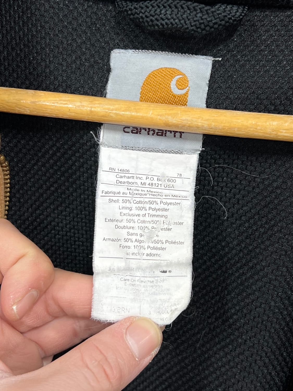 칼하트 써멀 풀 후드집업 상품이미지5