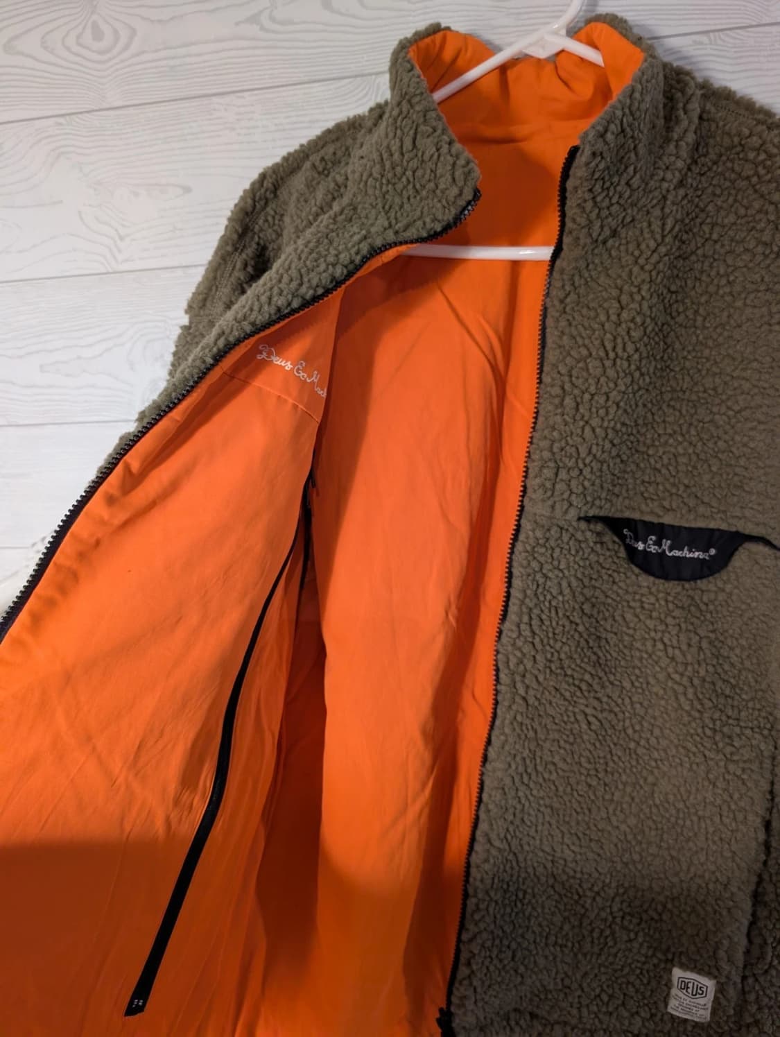 데우스 엑스 마키나 미리터리 올리브/만다린 재킷 상품이미지3