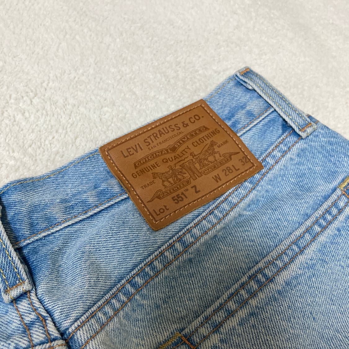 LEVI‘S 리바이스 551 데님 상품이미지5