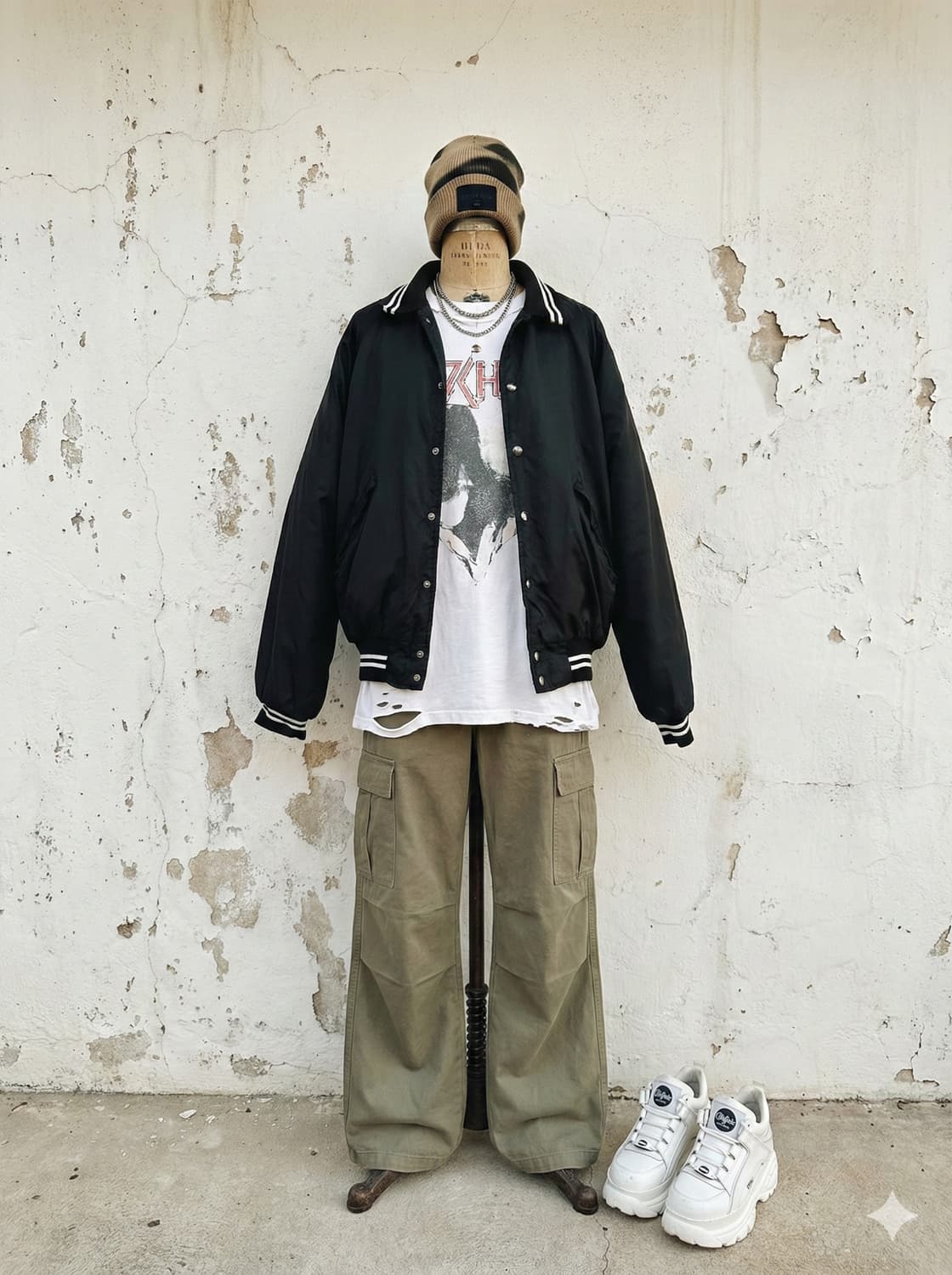 𝐂𝐚𝐧𝐚𝐝𝐢𝐚𝐧 빈티지 블루종 상품이미지2