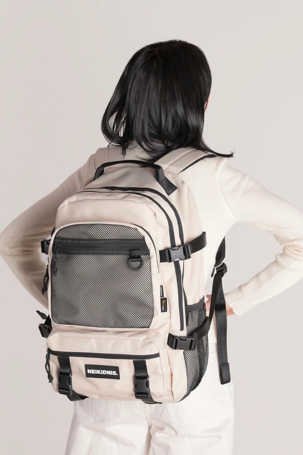 네이키드니스 코듀라 프리미어 백팩 베이지 상품이미지1