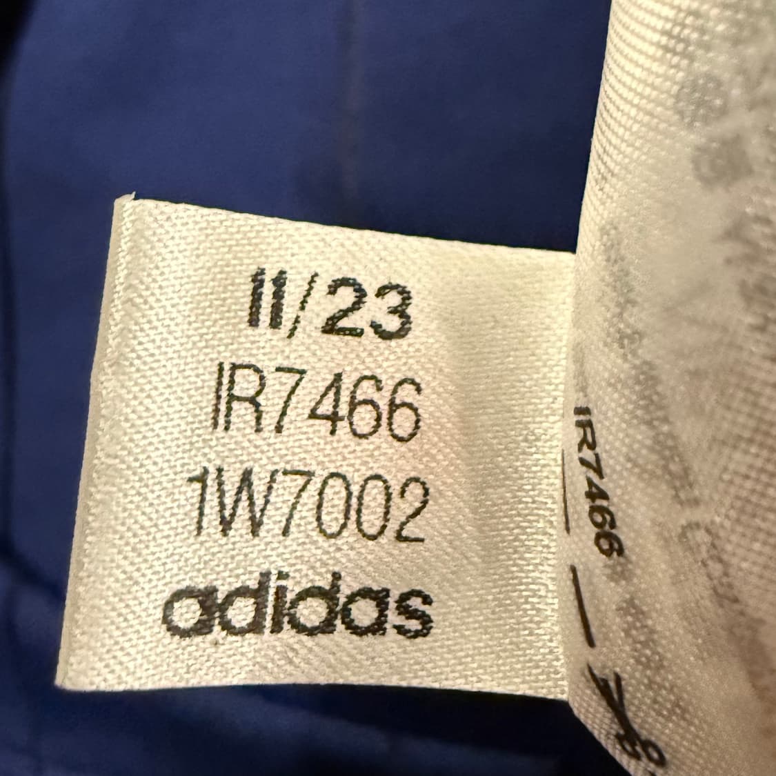 아디다스 네이비 핀스트라이프 링거 반팔 티 상품이미지6
