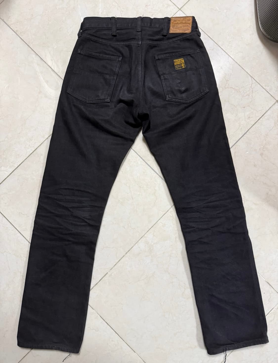 트로피 클로딩 1908 블래키 더블니 데님 팬츠 상품이미지3