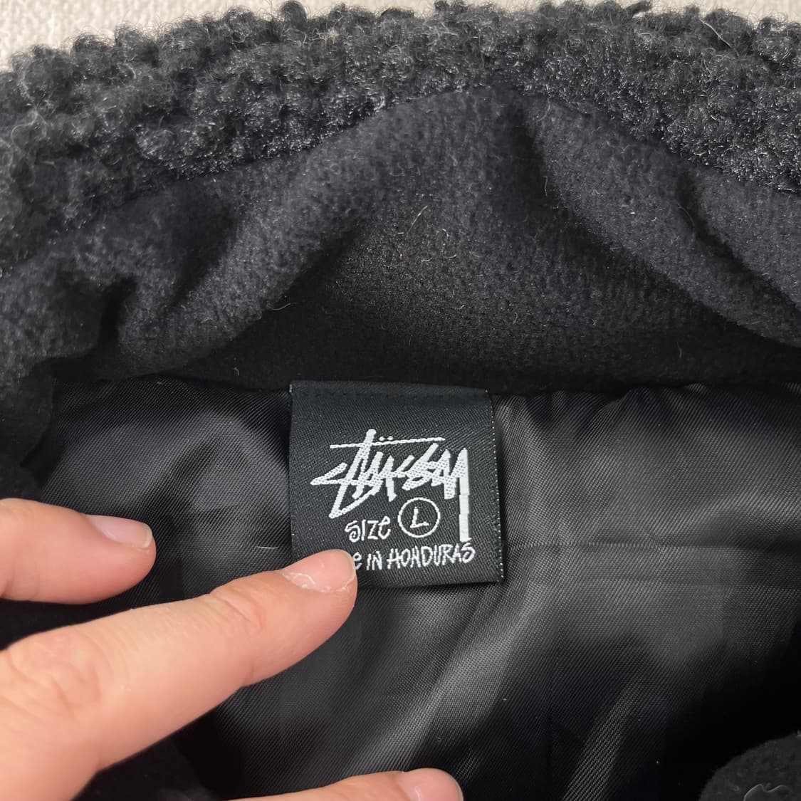 100 스투시 쉐르파 양털 플리스 자켓   상품이미지3