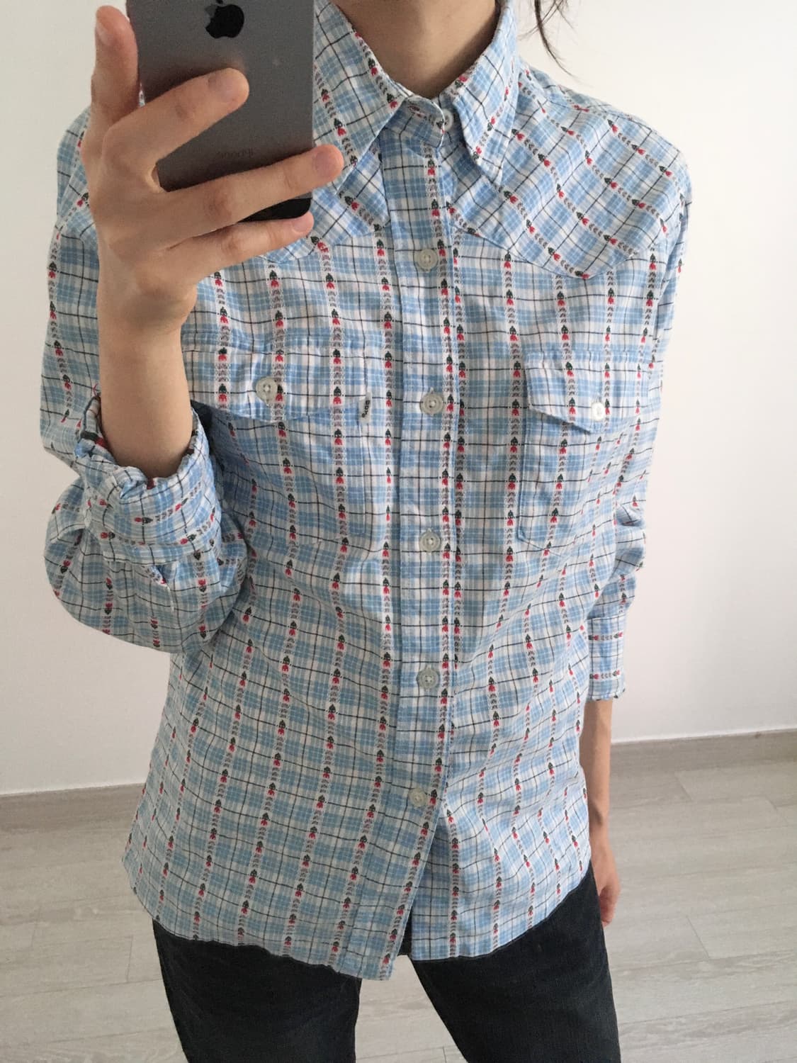 tulip check shirt 상품이미지6