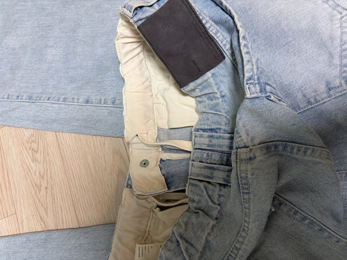 포터리 이지 데님 (2회실착, 3사이즈) 상품이미지5