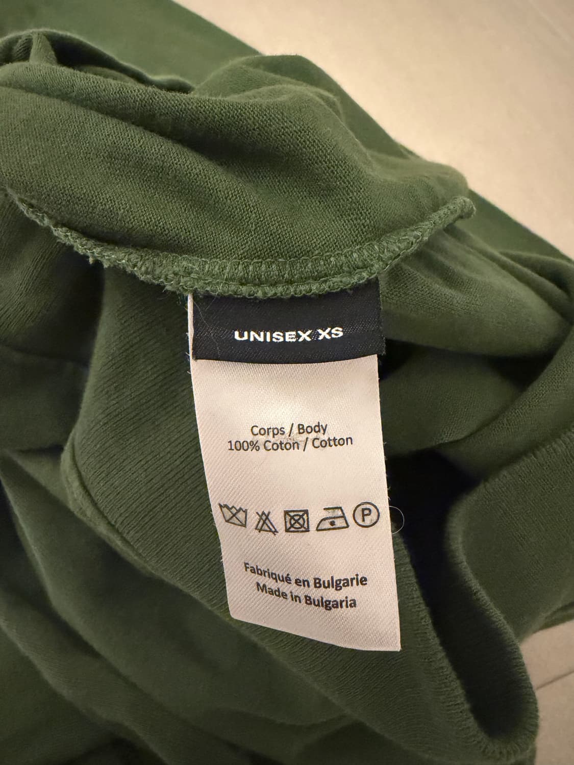 Y/PROJECT 루드핏 카키 맨투맨 상품이미지6