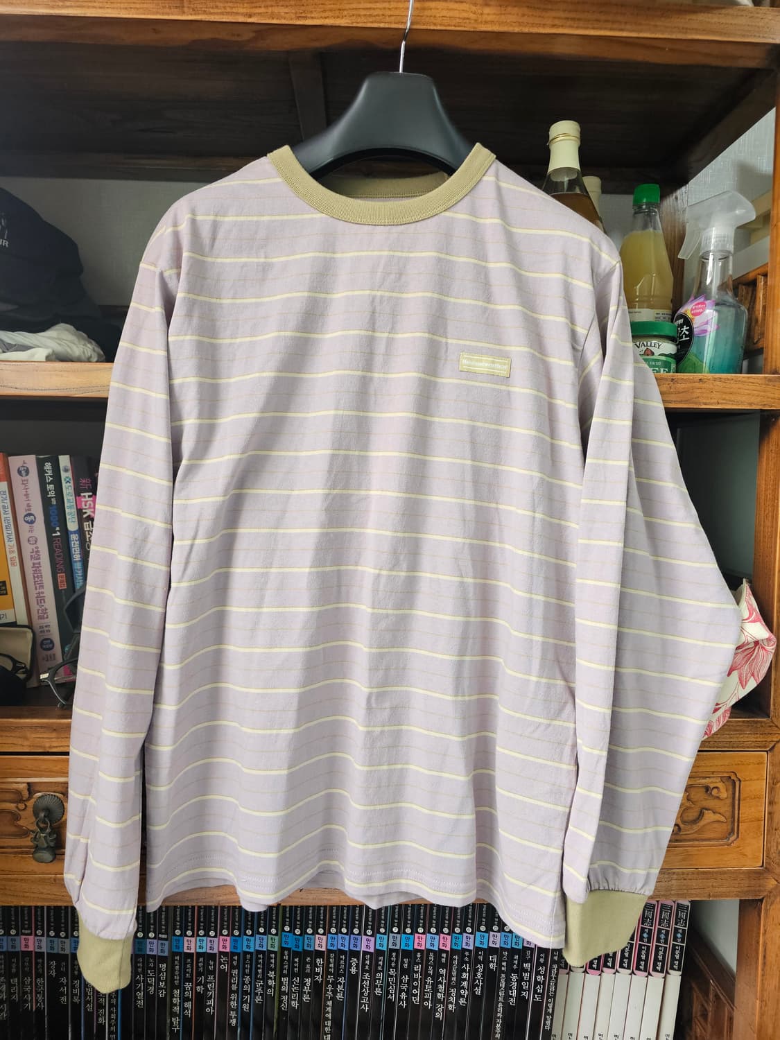 새상품))디스이즈네버댓 롱슬리브 팔아요 m맨투맨 긴팔티 100 상품이미지1