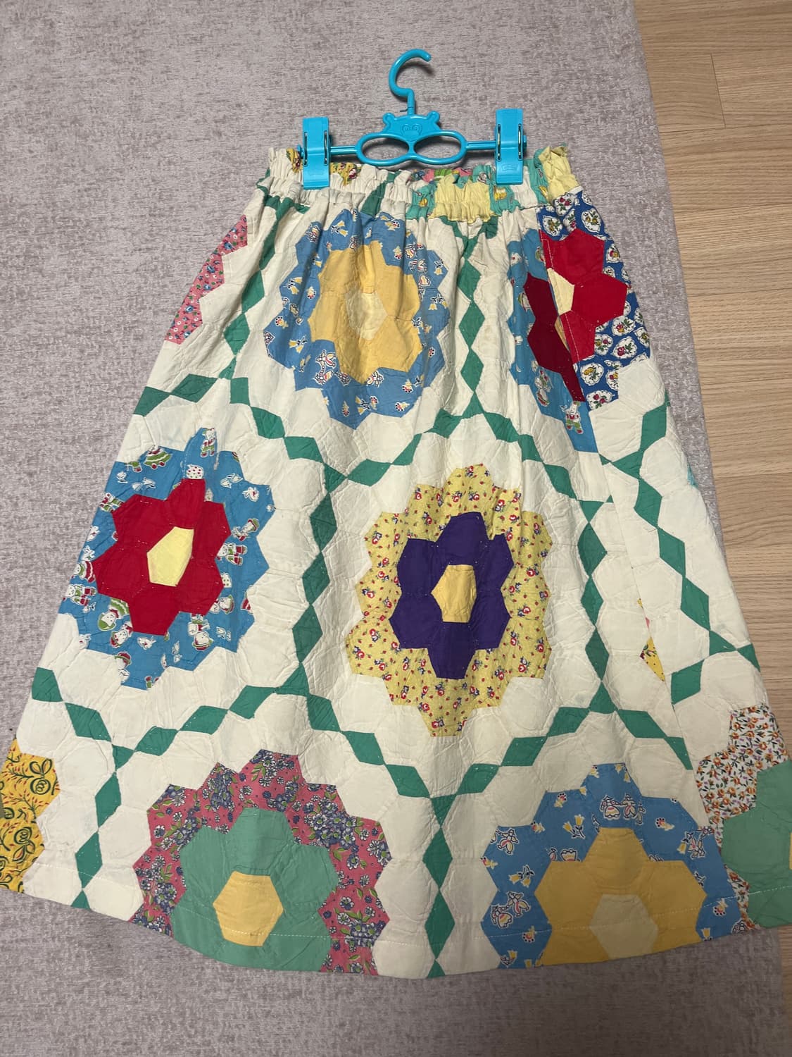 Vintage Patchwork skirt  상품이미지1