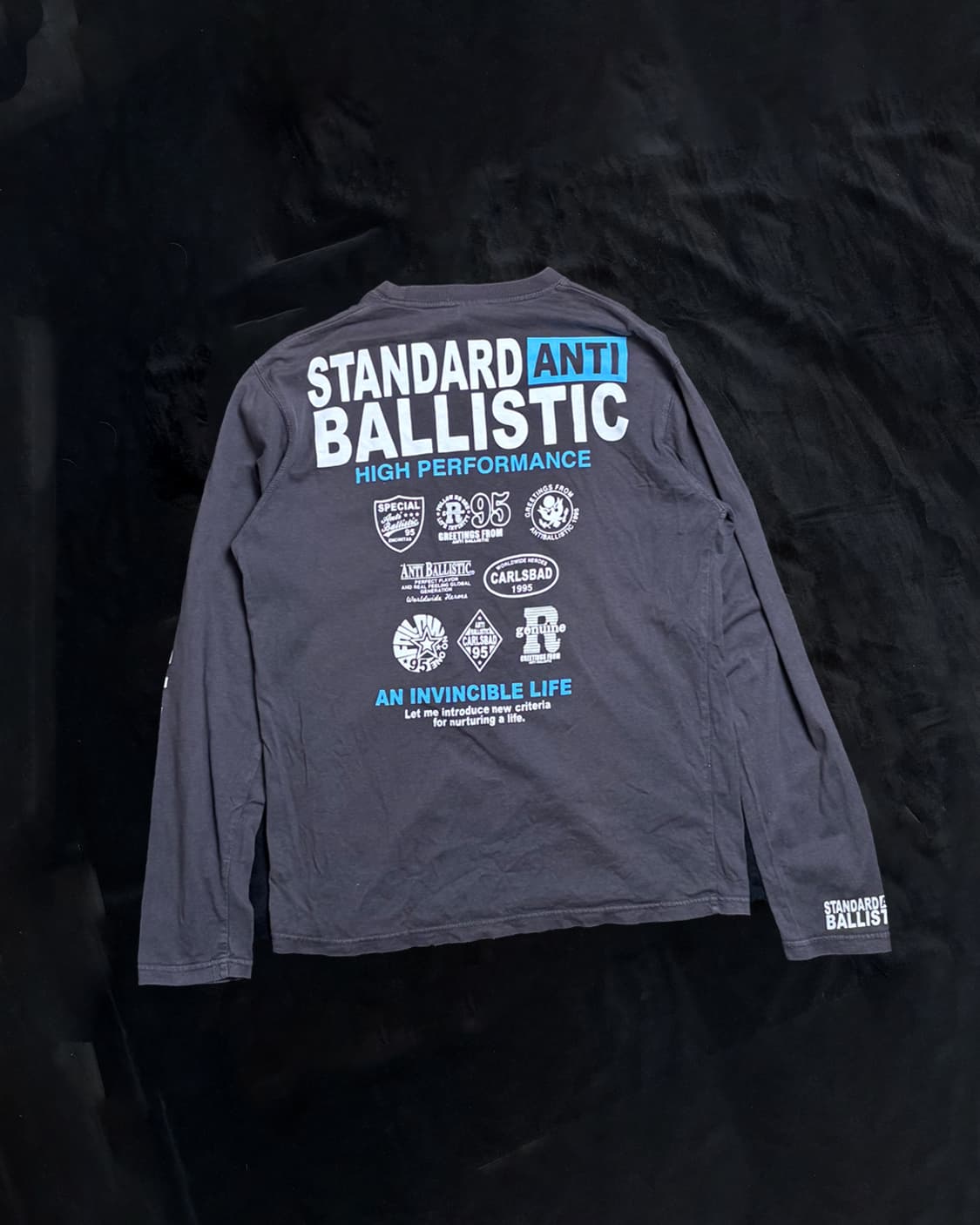 일본빈티지 ANTI BALLISTIC 긴팔티 상품이미지2