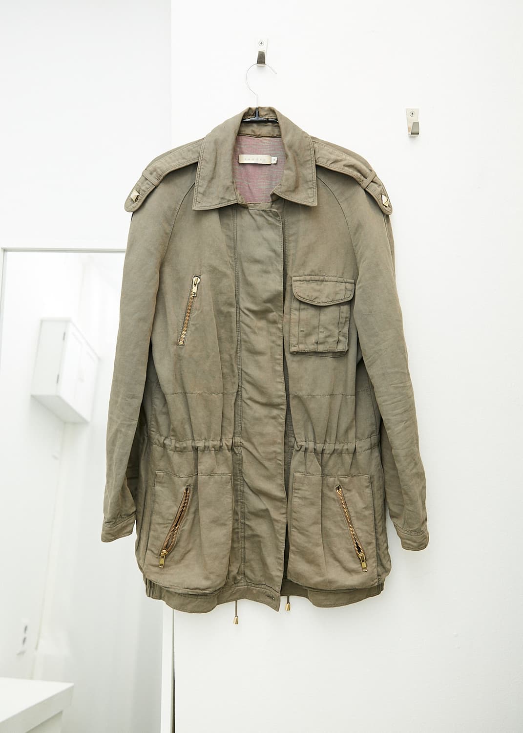 Cotton Linen Military Jacket 상품이미지1