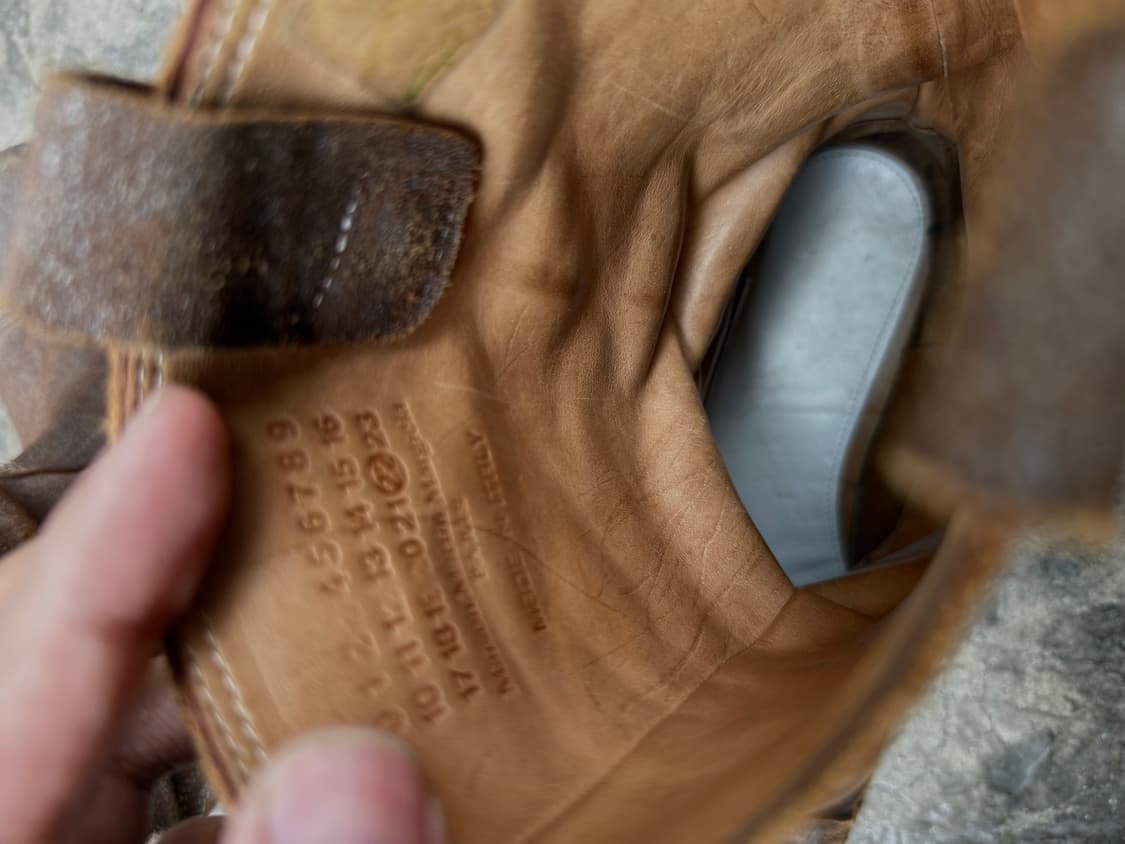 마틴 마르지엘라 아카이브 엔지니어드 페스코 부츠 상품이미지8