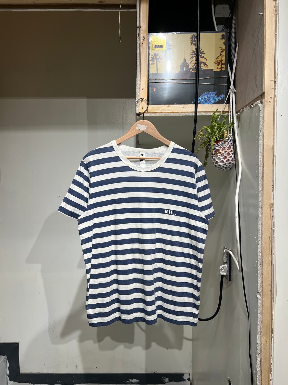 MHL 마가렛 호웰 스트라이프 반팔 티셔츠 상품이미지2
