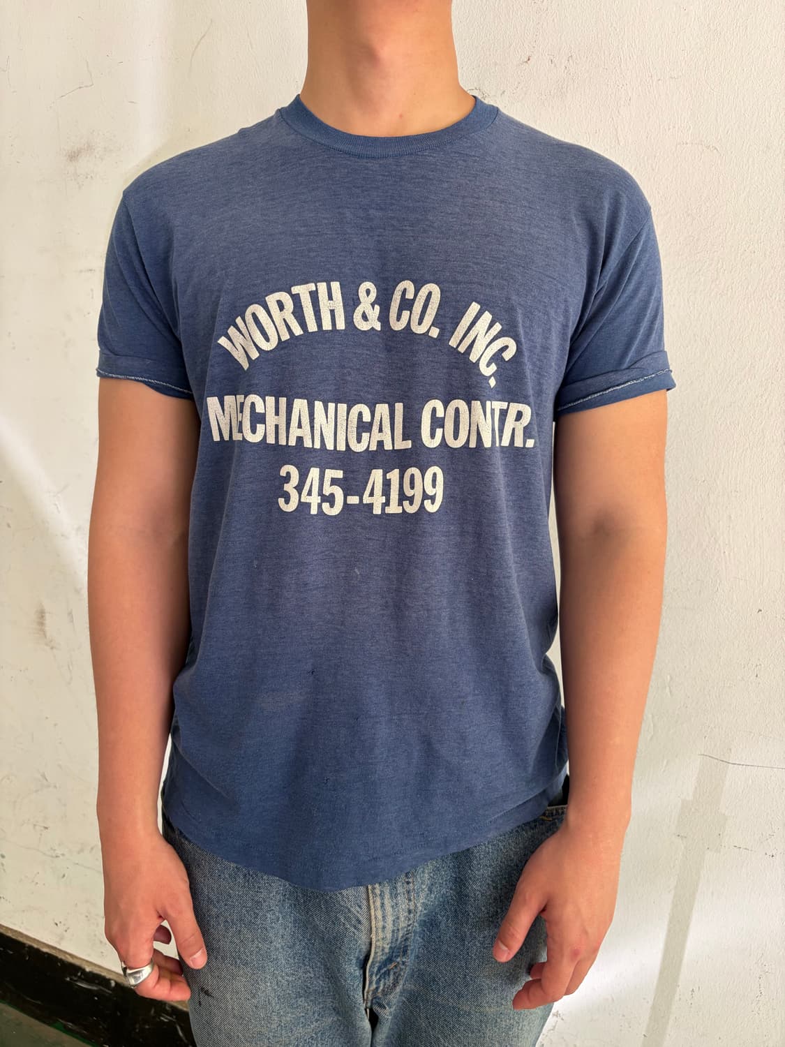 70‘s Worth & co.inc company wear T-shirt 상품이미지5