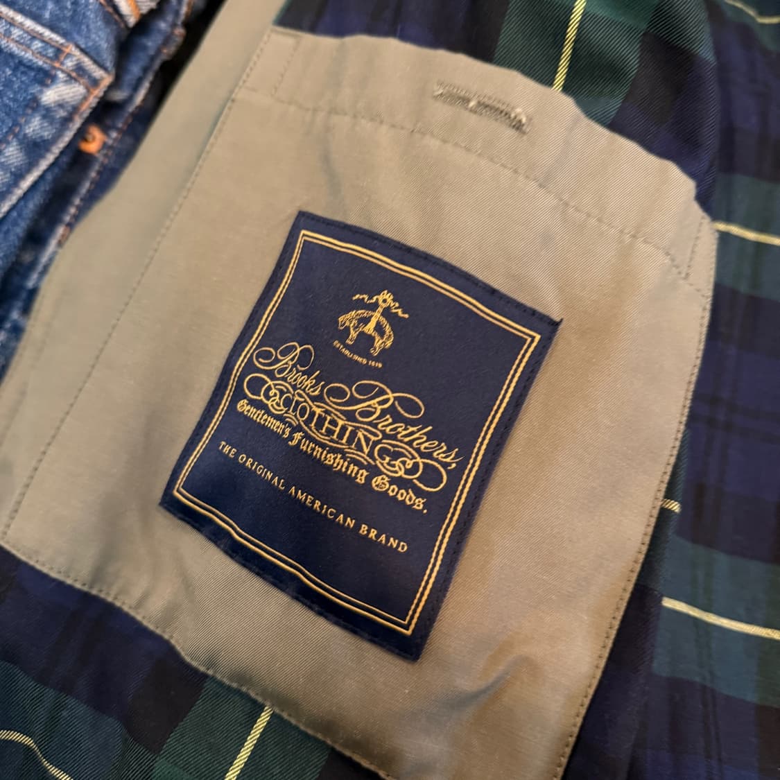 브룩스 브라더스 헤링본 G9 자켓 M 상품이미지7