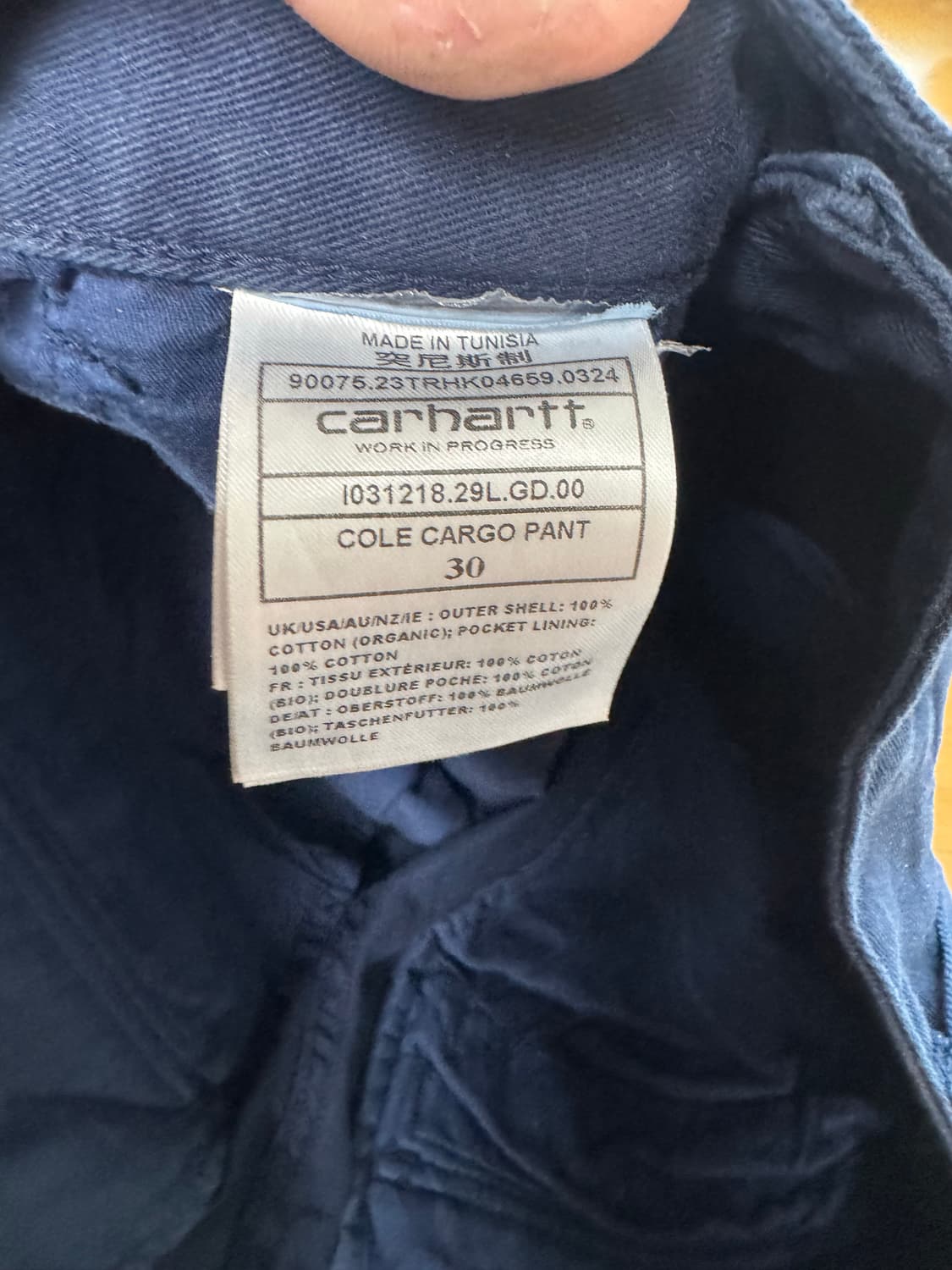 칼하트윕 콜 카고 팬츠 30 상품이미지3
