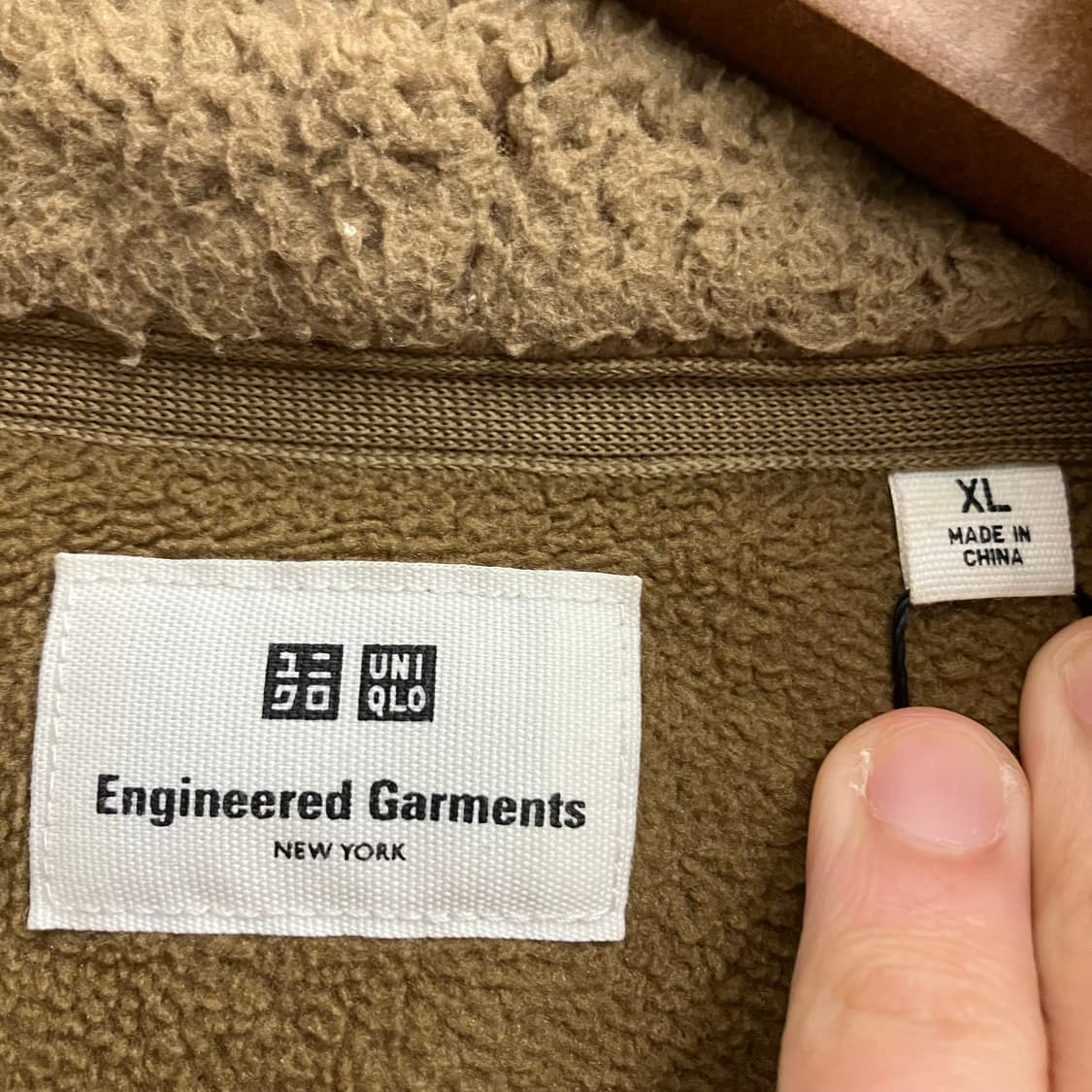 N56 XL 유니클로 엔지니어드가먼츠 플리스 후리스 상품이미지3