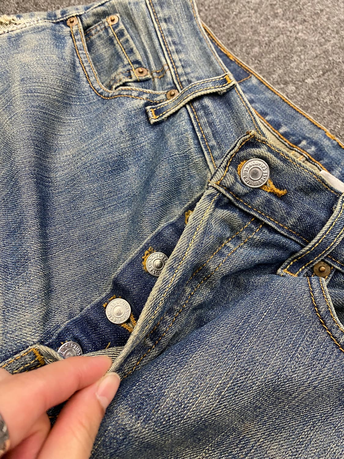 00s Levis 리바이스 501 데님팬츠 상품이미지5