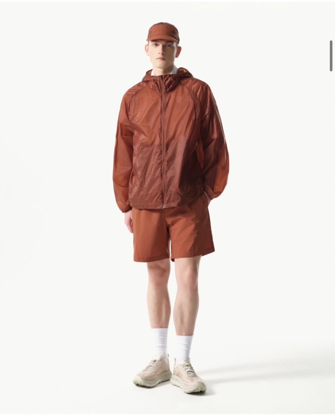 (새상품)무신사 스탠다드[시티 레저]에어웨이트 시어 윈드브레이커 재킷 상품이미지4