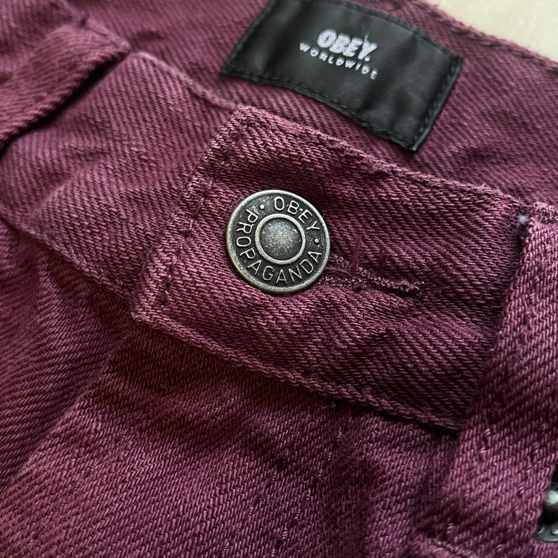 Obey Bender Denim Pants (~28) 상품이미지4