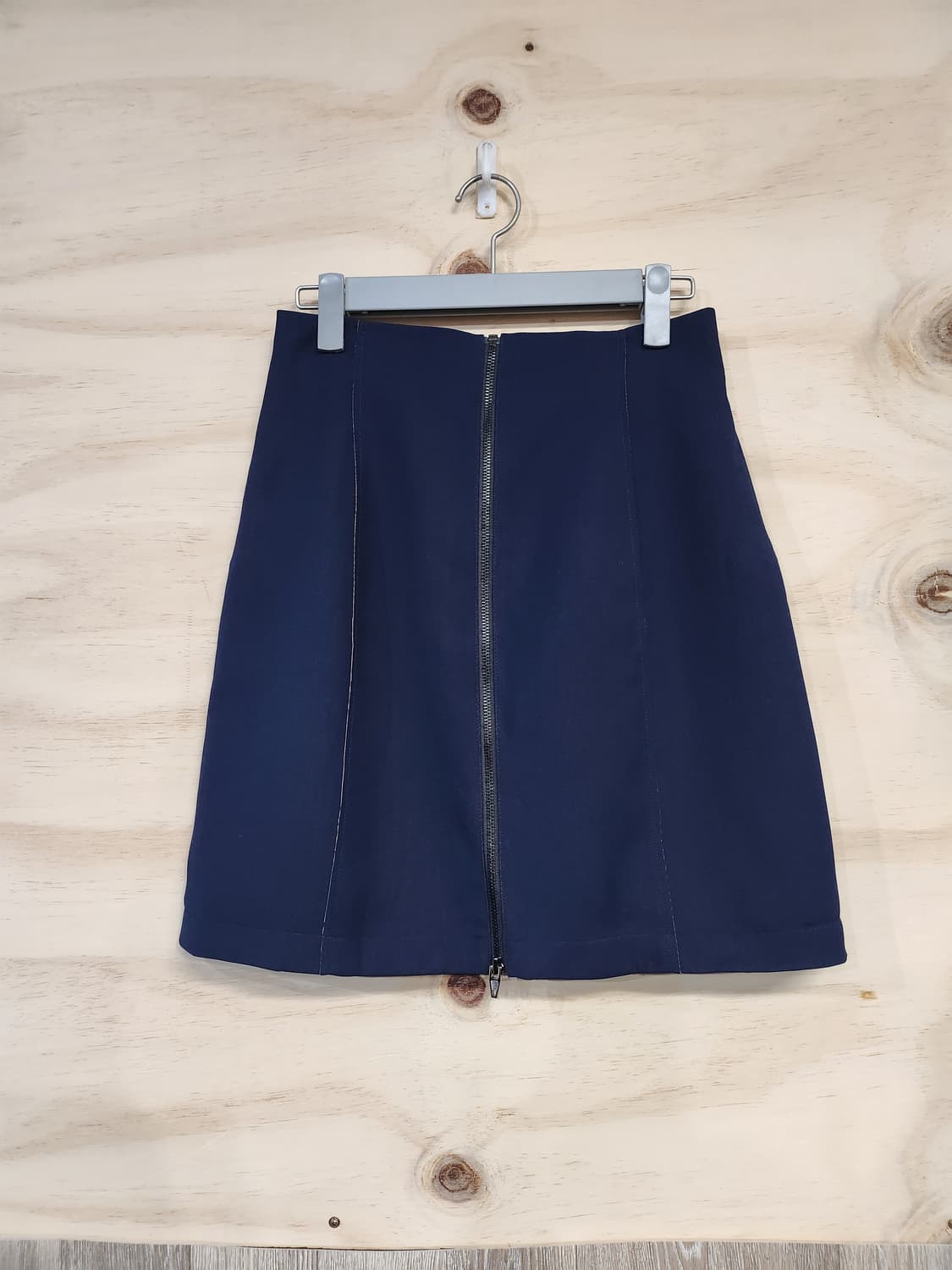 518) 앤모어 집업 스커트 상품이미지1