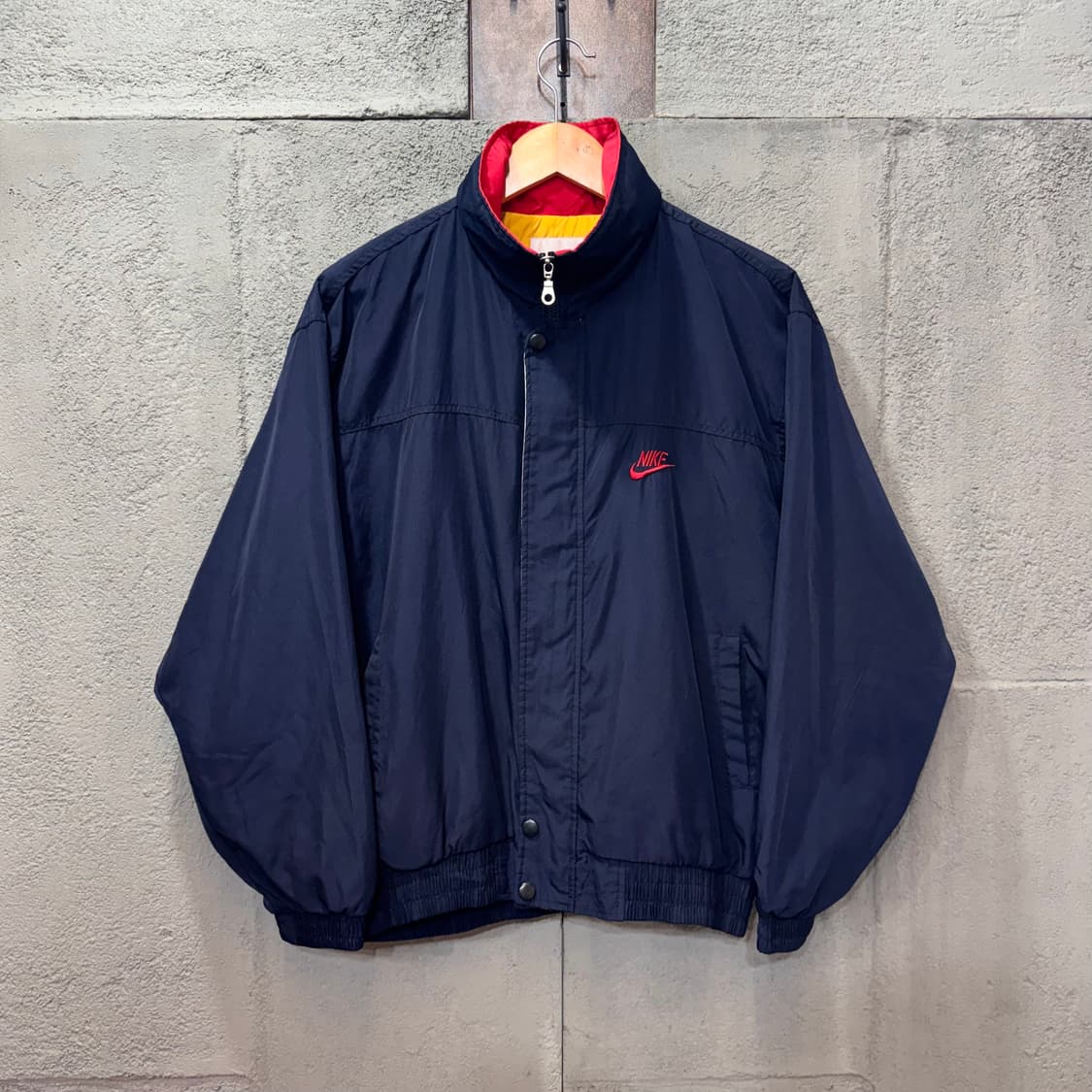 90s 나이키 블루종 자켓 made in USA (M)   상품이미지2