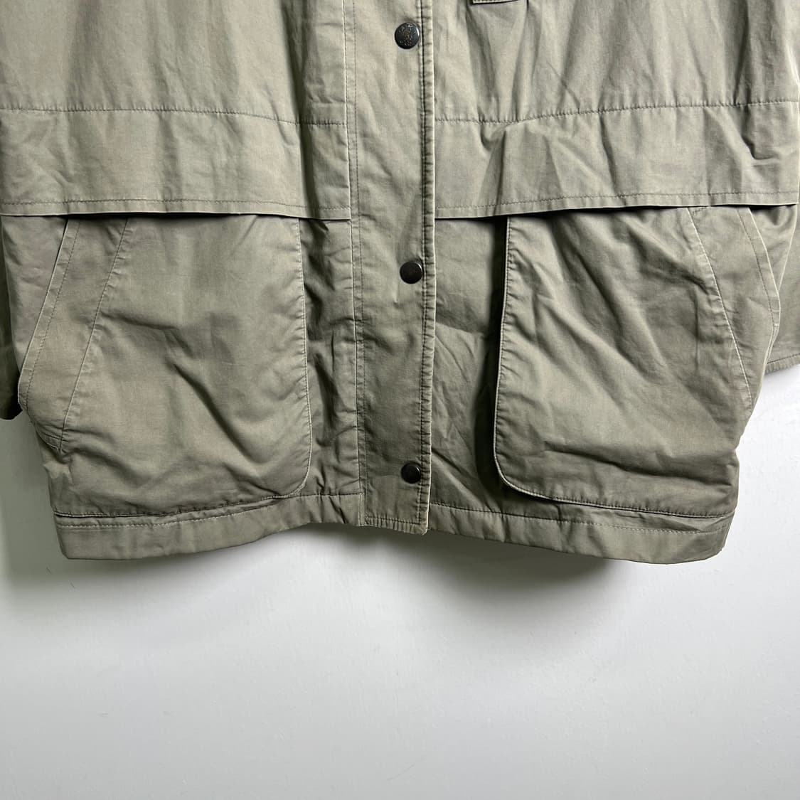 버버리 노바체크 카키 헌팅 필드 자켓  상품이미지5