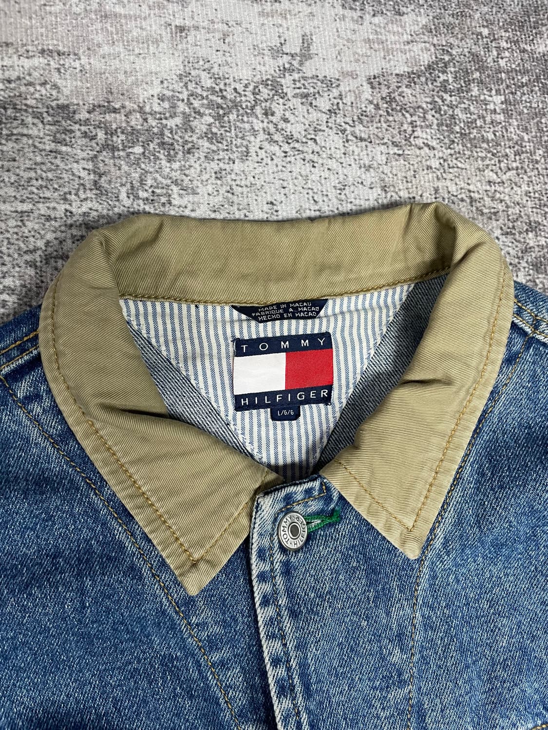 90s vintage TOMMY HILFIGER 트러커 상품이미지5