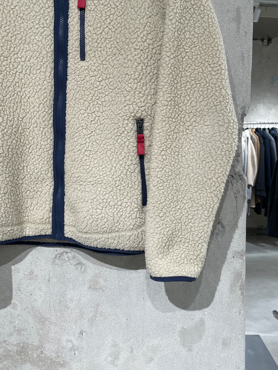 파타고니아 베이지 레트로 파일 펠리칸 플리스 상품이미지5