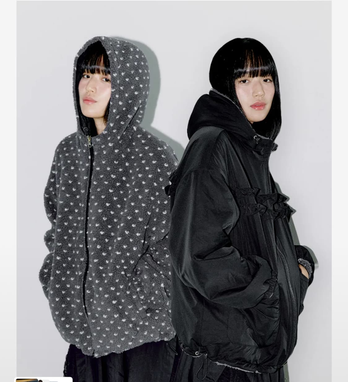 새상품) 오피쉬 리버시블 패딩 상품이미지1