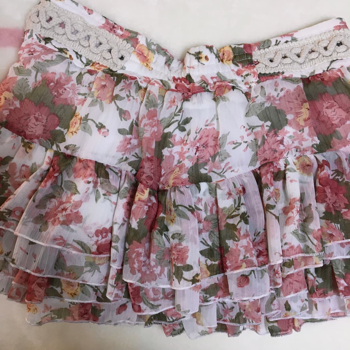 리즈리사 플라워 캉캉 스커트 히메갸루 히메카지 큐롯 상품이미지5