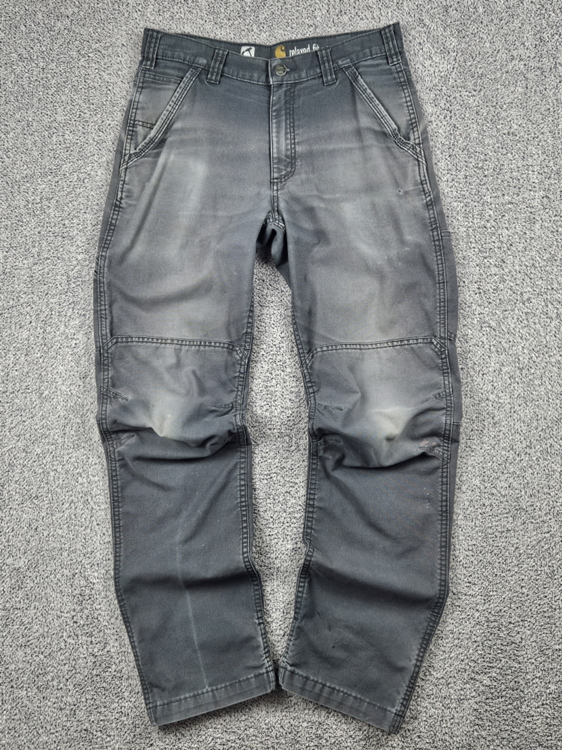 칼하트 카펜터 코튼 더블니 워크 팬츠 ( 32X34 ) / 10229 상품이미지1