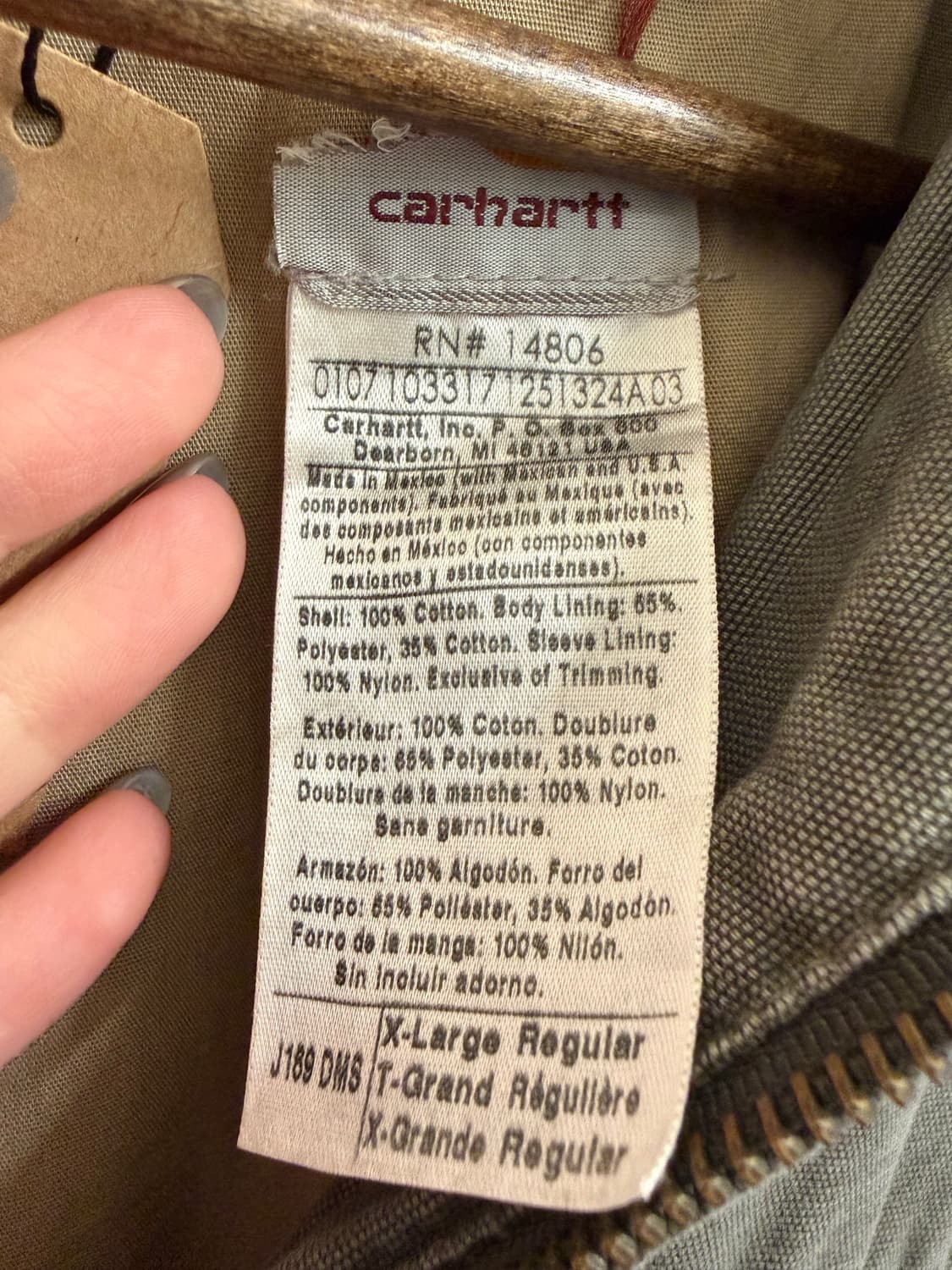 N61. 칼하트 자켓 상품이미지4