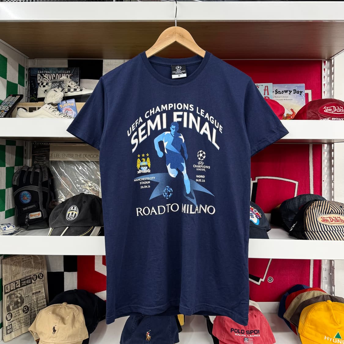 챔피언스리그 15-16 맨시티 준결승 티셔츠 (M)   상품이미지2