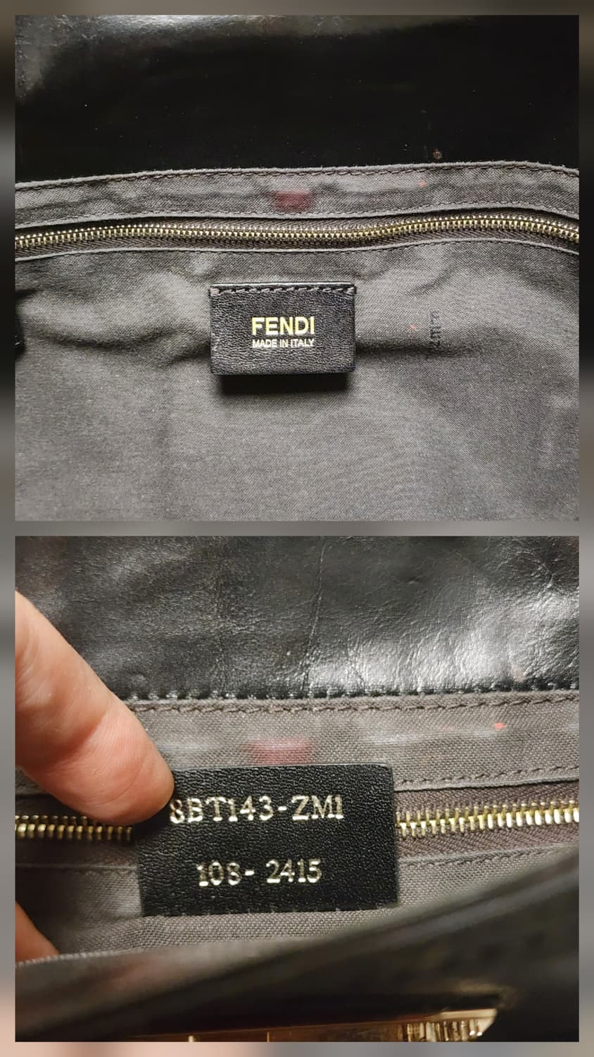 펜디 블랙 체인 숄더백 크로스백 상품이미지6