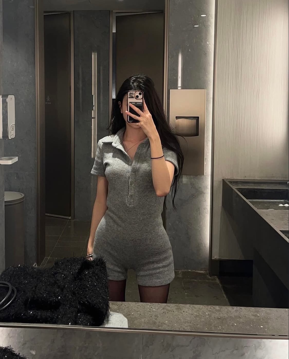 2twodul 이투둘 Gray Jumpsuit 001 상품이미지1