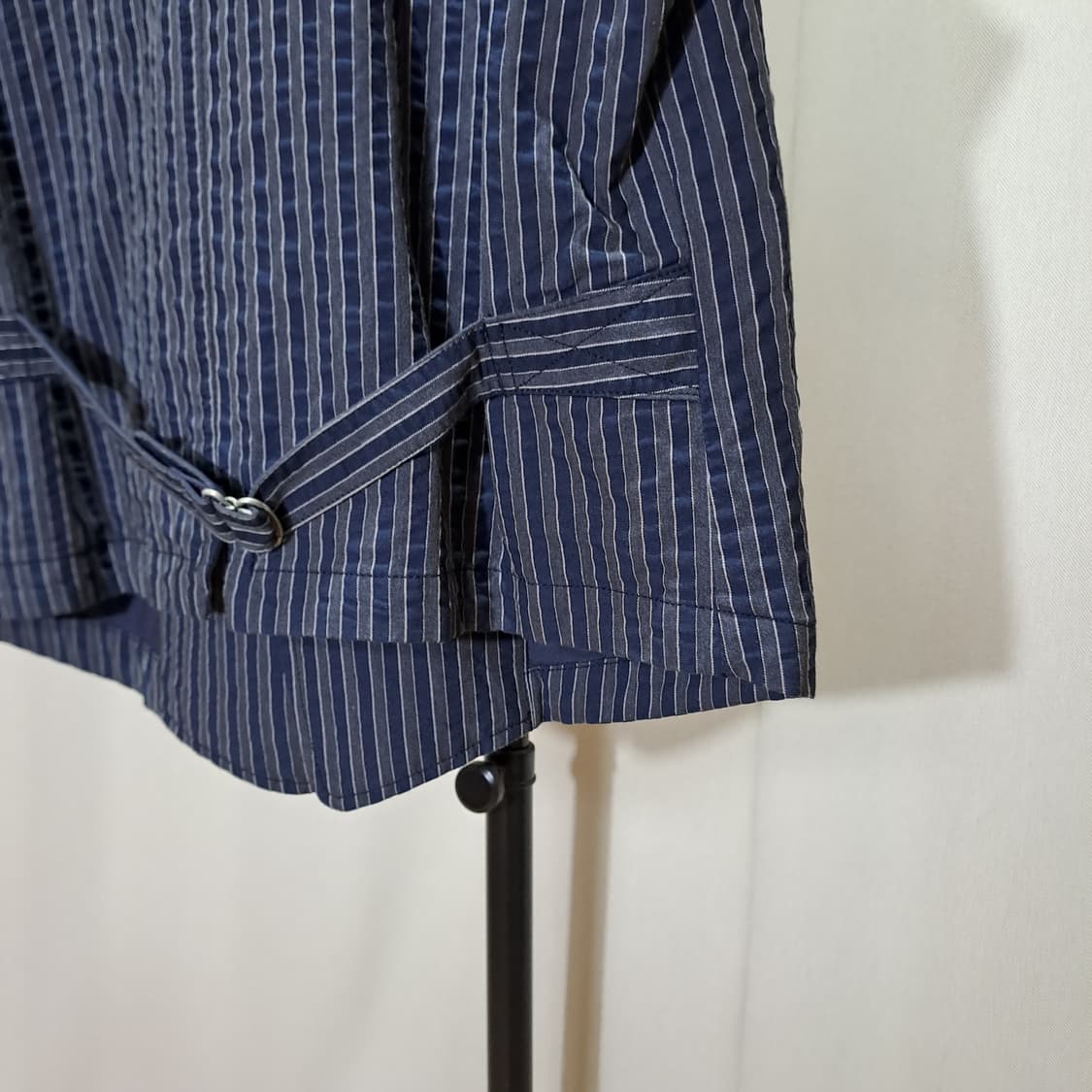 (택포) 이스트로그 이태리 원단 스트라이프 베스트 M B668 상품이미지6