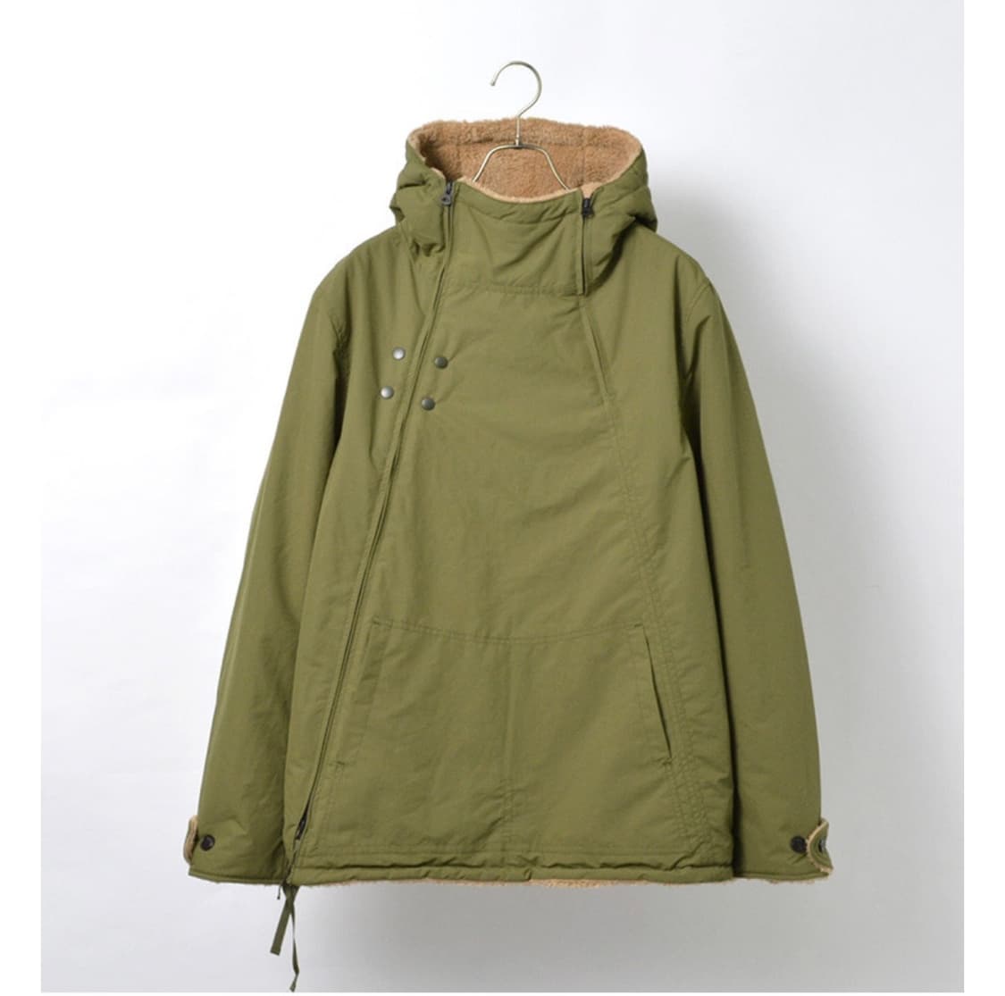 [L] CAL O LINE 칼오라인 업데이트 스노우 파카 올리브 상품이미지2