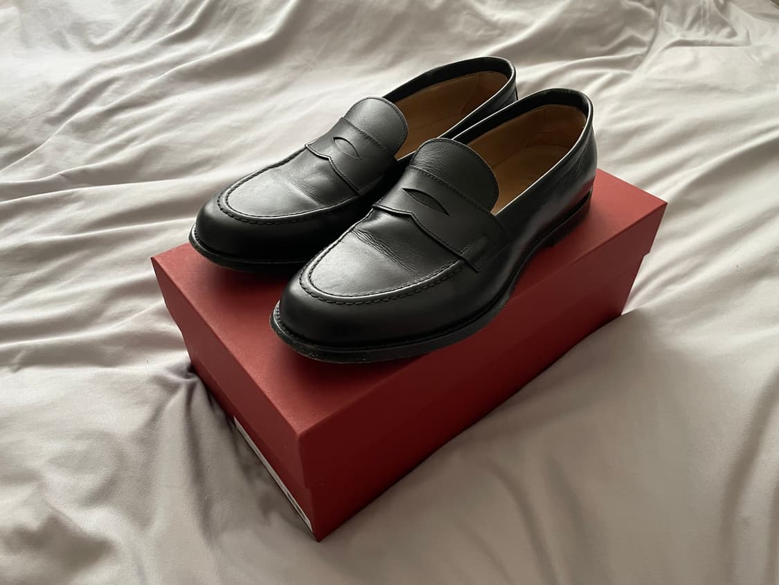 [275] grds 그라더스 로퍼 01 블랙 카프레더 상품이미지1