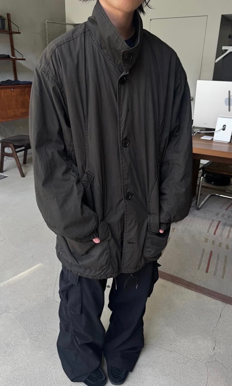 폴리테루 24fw 헌트코트 카키올리브 4 상품이미지2