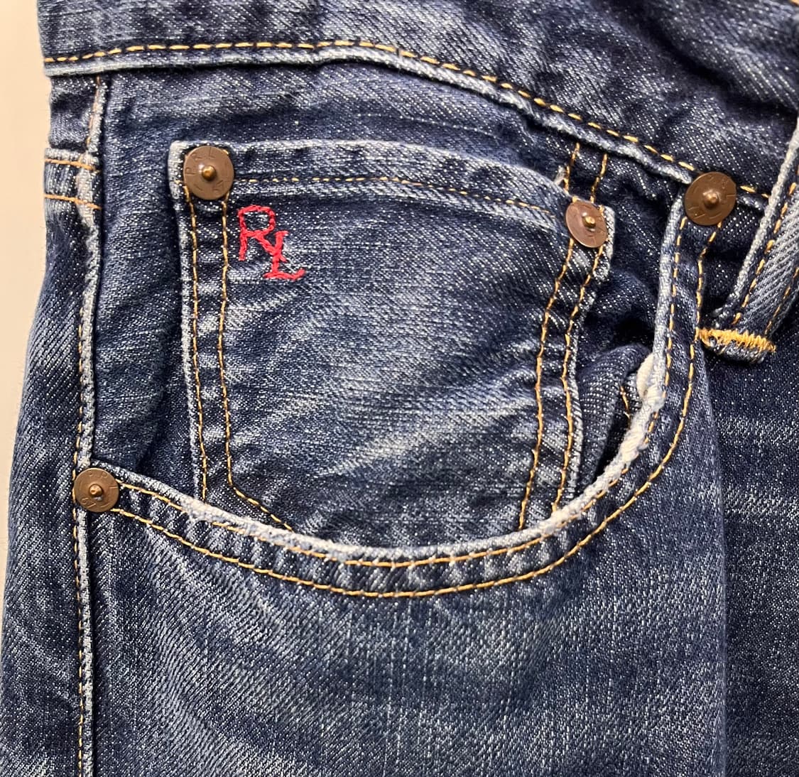 폴로 랄프 로렌 데님 팬츠 33X32 상품이미지2