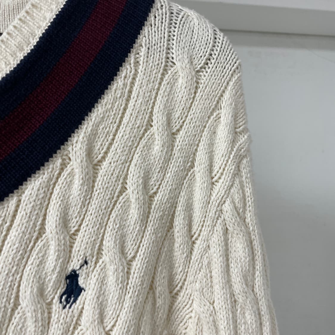 폴로 랄프로렌 케이블 크리켓 니트 XL18-20(W) 상품이미지4