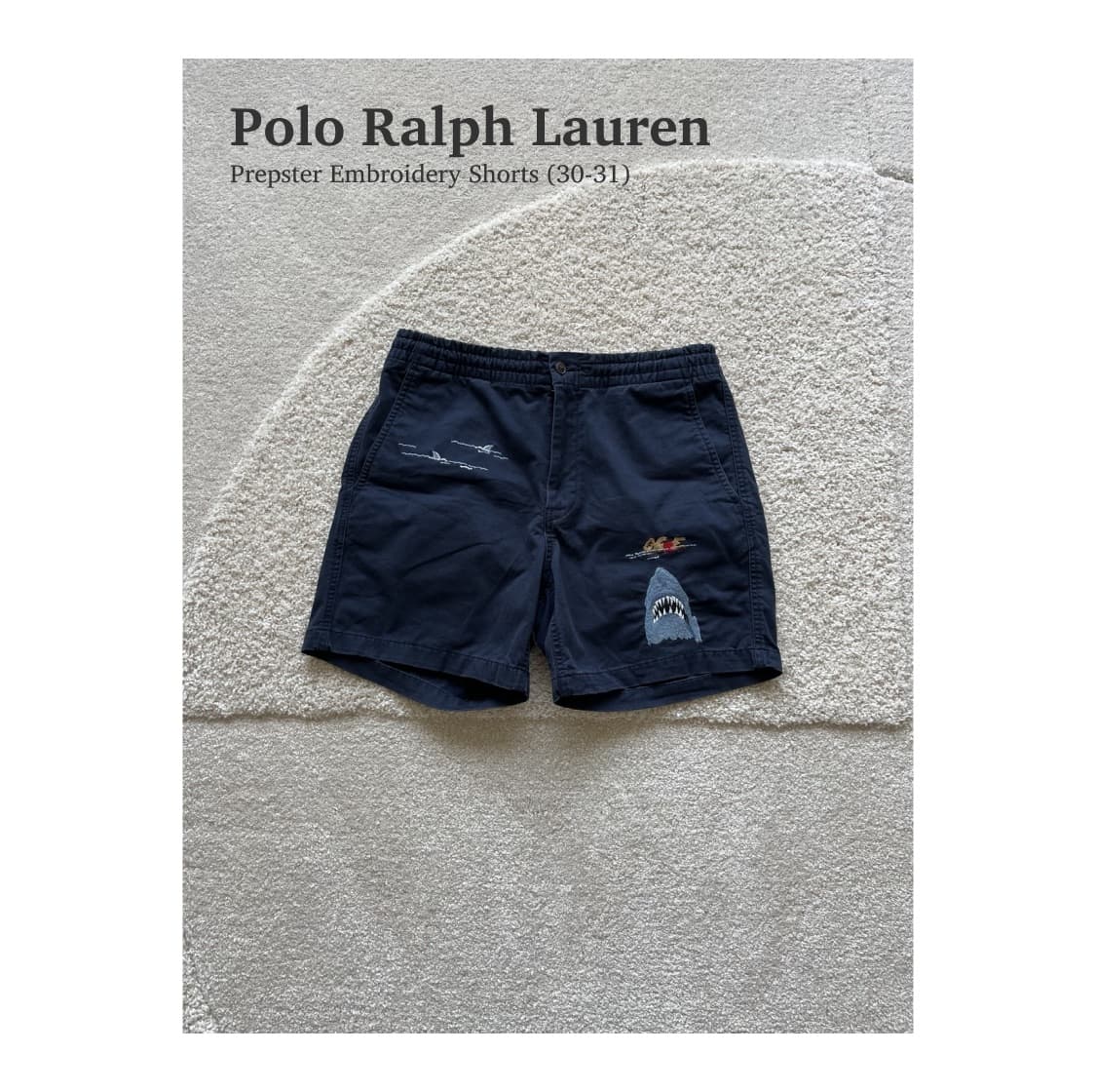 폴로 랄프로렌 프렙스터 베어샤크 자수(30-31) 상품이미지1