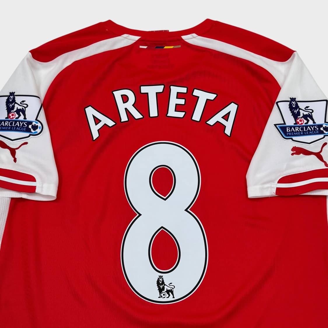 14-15 아스날 홈 No.8 미켈 아르테타 상품이미지7