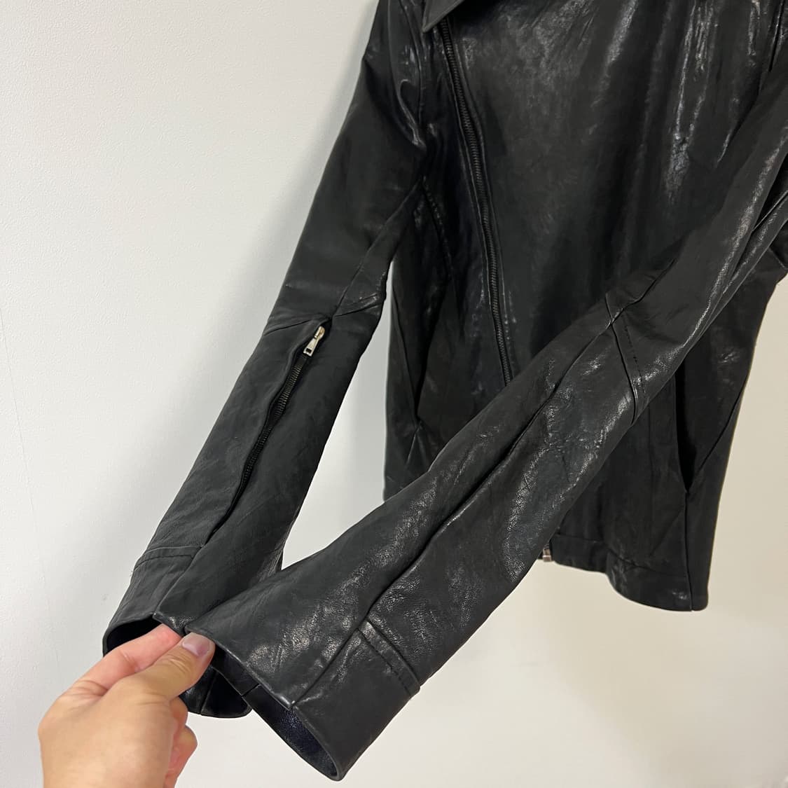 릭오웬스 09FW "CRUST" Berger 레더 자켓  상품이미지6