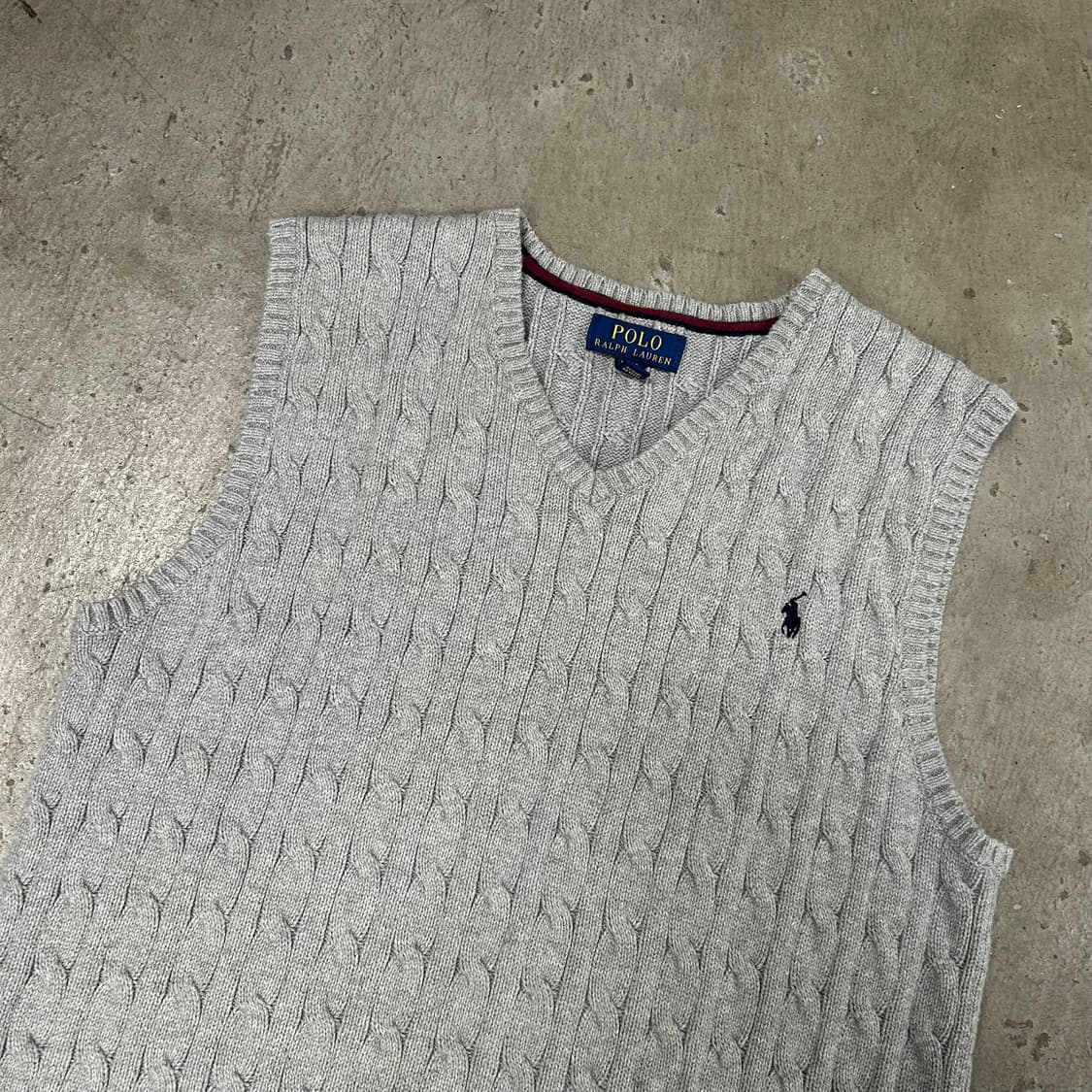 폴로 니트조끼[1354] 상품이미지2