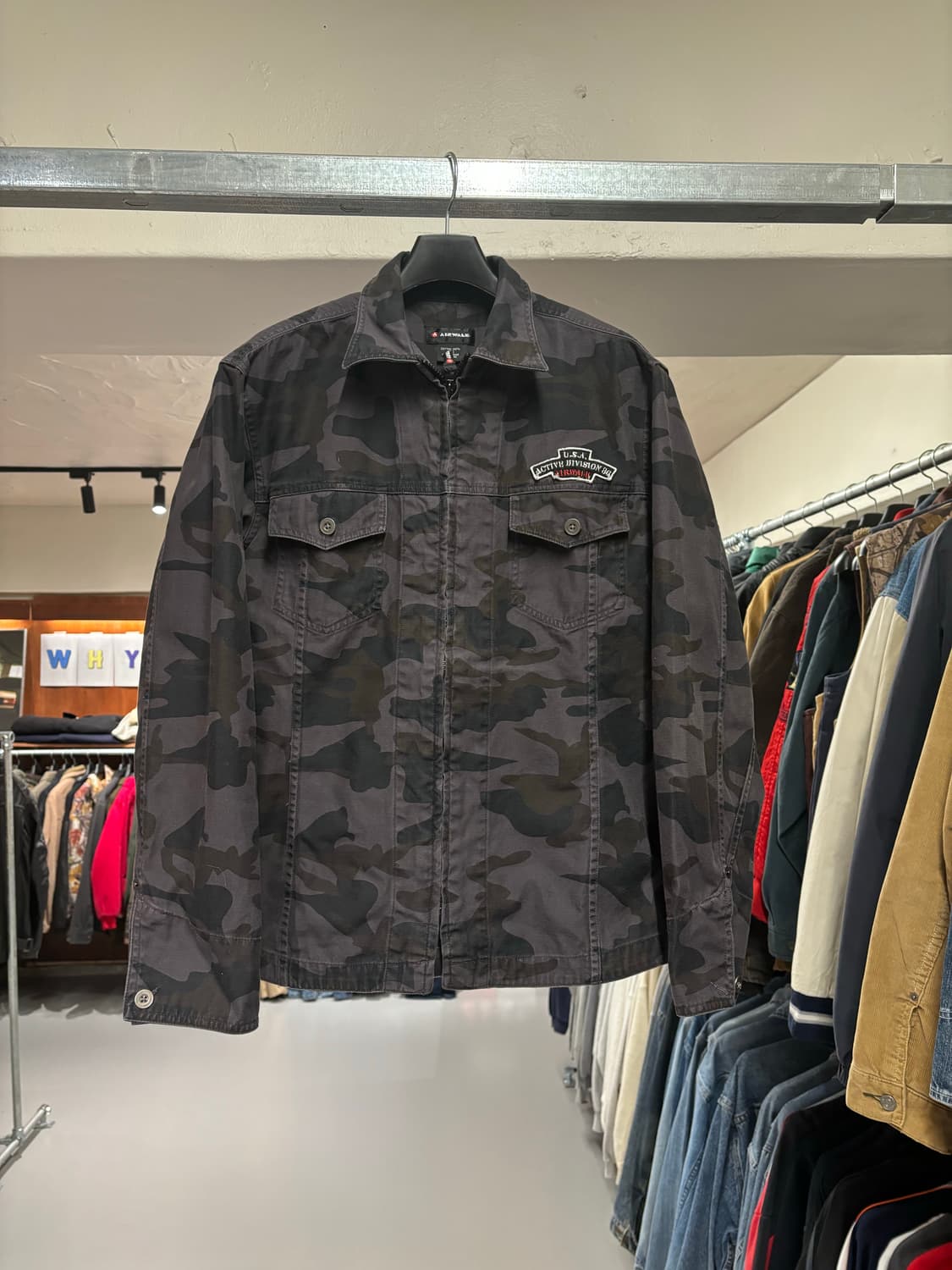 빈티지 카모플라주 자켓 상품이미지4