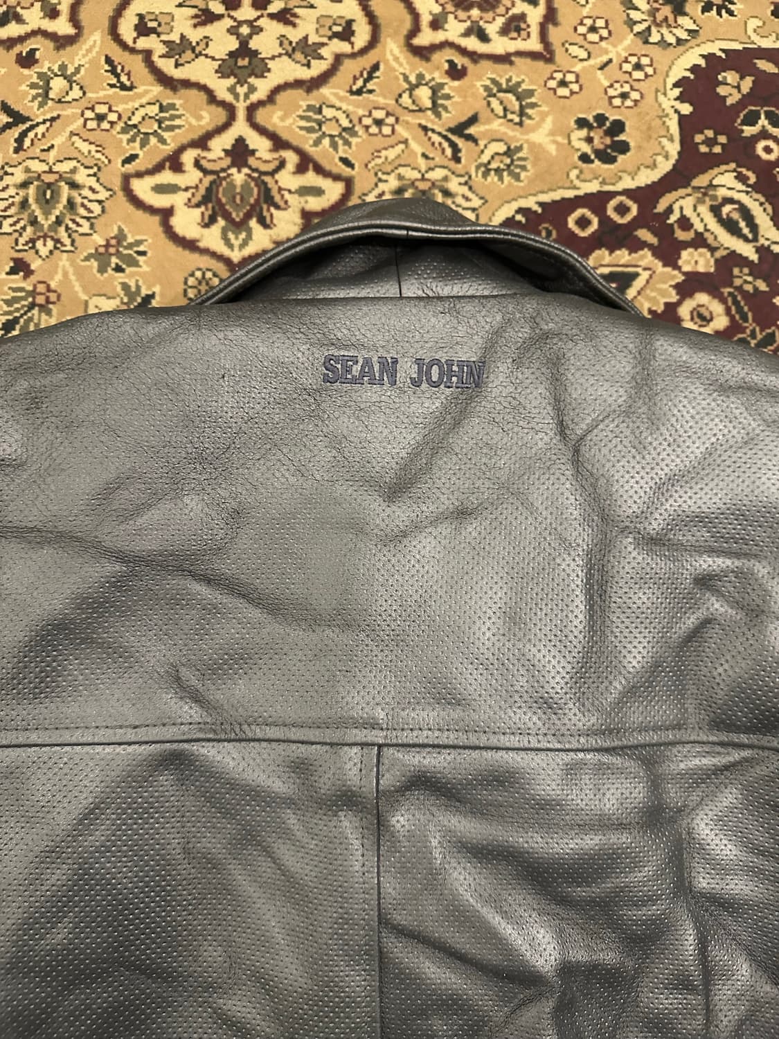 XXL)션존 레더 자켓 상품이미지2