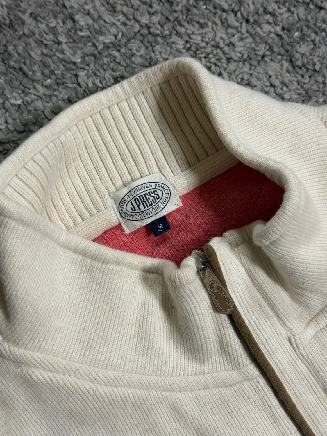 제이프레스 하프집업 니트 상품이미지6