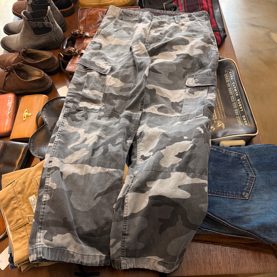 밀리터리 USA 어반 카모플라쥬 카고 팬츠 최대 33인치 상품이미지1